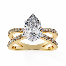 Divine Braided Passion Ladies Ring (LR14144)