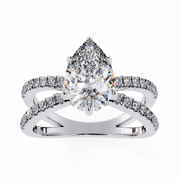Divine Braided Passion Ladies Ring (LR14144)