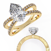 Divine Braided Passion Ladies Ring (LR14144)