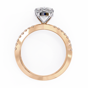 Divine Braided Passion Ladies Ring (LR14144)