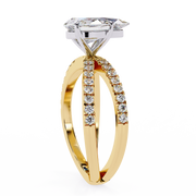 Divine Braided Passion Ladies Ring (LR14144)
