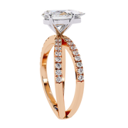 Divine Braided Passion Ladies Ring (LR14144)