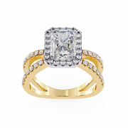 Hypnotic Flower Memory Ladies Ring (LR14145)