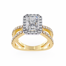 Hypnotic Flower Memory Ladies Ring (LR14145)