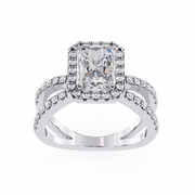 Hypnotic Flower Memory Ladies Ring (LR14145)