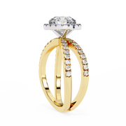 Handsome Twisted Nerve Ladies Ring (LR14147)