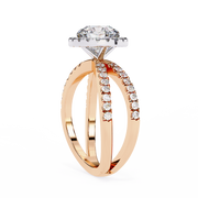 Handsome Twisted Nerve Ladies Ring (LR14147)