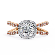 Ethereal Shared-Prong Shade Ladies Ring (LR14151)