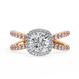 Ethereal Shared-Prong Shade Ladies Ring (LR14151)