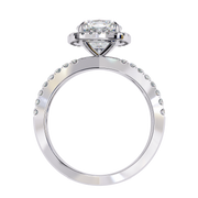 Ethereal Shared-Prong Shade Ladies Ring (LR14151)