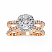 Ethereal Shared-Prong Shade Ladies Ring (LR14151)