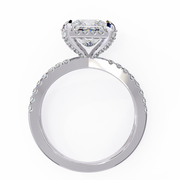 Scintillating Braided Illusion Ladies Ring (LR14161)