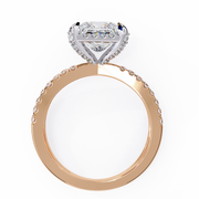Scintillating Braided Illusion Ladies Ring (LR14161)