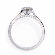 Arresting Pavé Thought Ladies Ring (LR14167)