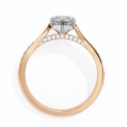 Arresting Pavé Thought Ladies Ring (LR14167)
