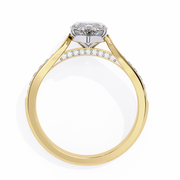 Arresting Pavé Thought Ladies Ring (LR14167)