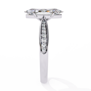 Arresting Pavé Thought Ladies Ring (LR14167)