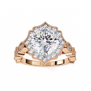Handsome Wing Nerve Ladies Ring (LR14170)