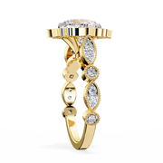Handsome Wing Nerve Ladies Ring (LR14170)