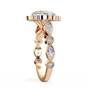 Handsome Wing Nerve Ladies Ring (LR14170)
