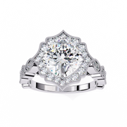 Handsome Wing Nerve Ladies Ring (LR14170)