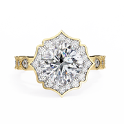 Handsome Wing Nerve Ladies Ring (LR14170)