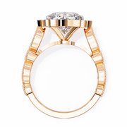 Handsome Wing Nerve Ladies Ring (LR14170)