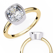 Regal Unicorn Outline Ladies Ring (LR14172)