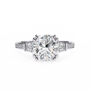 Coruscating Feather Fire Ladies Ring (LR14173)