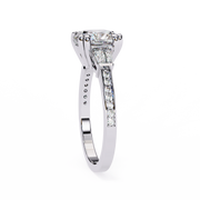 Coruscating Feather Fire Ladies Ring (LR14173)