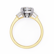 Coruscating Feather Fire Ladies Ring (LR14173)