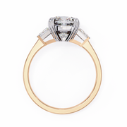 Coruscating Feather Fire Ladies Ring (LR14173)