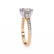 Coruscating Feather Fire Ladies Ring (LR14173)