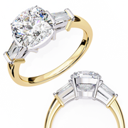 Captivating Bypass Spirit Ladies Ring (LR14174)