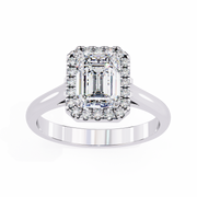 Dazzling Feather Orbit Ladies Ring (LR14183)