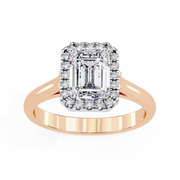 Dazzling Feather Orbit Ladies Ring (LR14183)