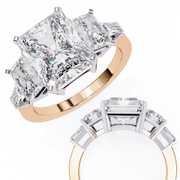 Luminous Bezel Heart Ladies Ring (LR14185)