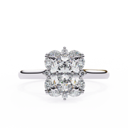 Resplendent Cluster Affection Ladies Ring (LR14186)
