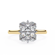 Resplendent Cluster Affection Ladies Ring (LR14186)