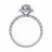 Fascinating Heart Blood Ladies Ring (LR14187)