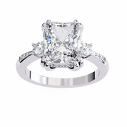 Twinkling Bar Affection Ladies Ring (LR14191)