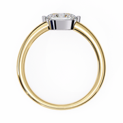 Magnificent Wing Heart Ladies Ring (LR14192)