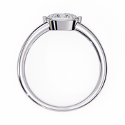 Magnificent Wing Heart Ladies Ring (LR14192)