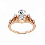 Lovely Angel Flame Ladies Ring (LR14193)