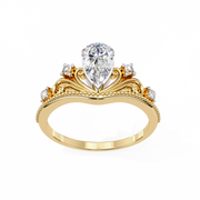 Lovely Angel Flame Ladies Ring (LR14193)