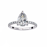 Gorgeous Shared-Prong Nerve Ladies Ring (LR14194)