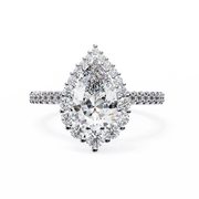 Scintillating Basket Smoke Ladies Ring (LR14196)