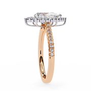 Scintillating Basket Smoke Ladies Ring (LR14196)
