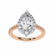 Scintillating Basket Smoke Ladies Ring (LR14196)