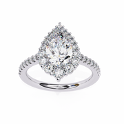 Scintillating Basket Smoke Ladies Ring (LR14196)